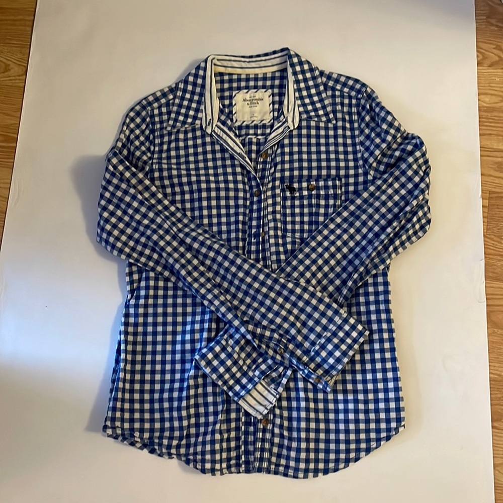 Abercrombie and Fitch Womens Checkered Blouse
